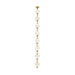 Alora PD321708-RT Marni 58" LED Pendant, Remote Drive - Natural Brass