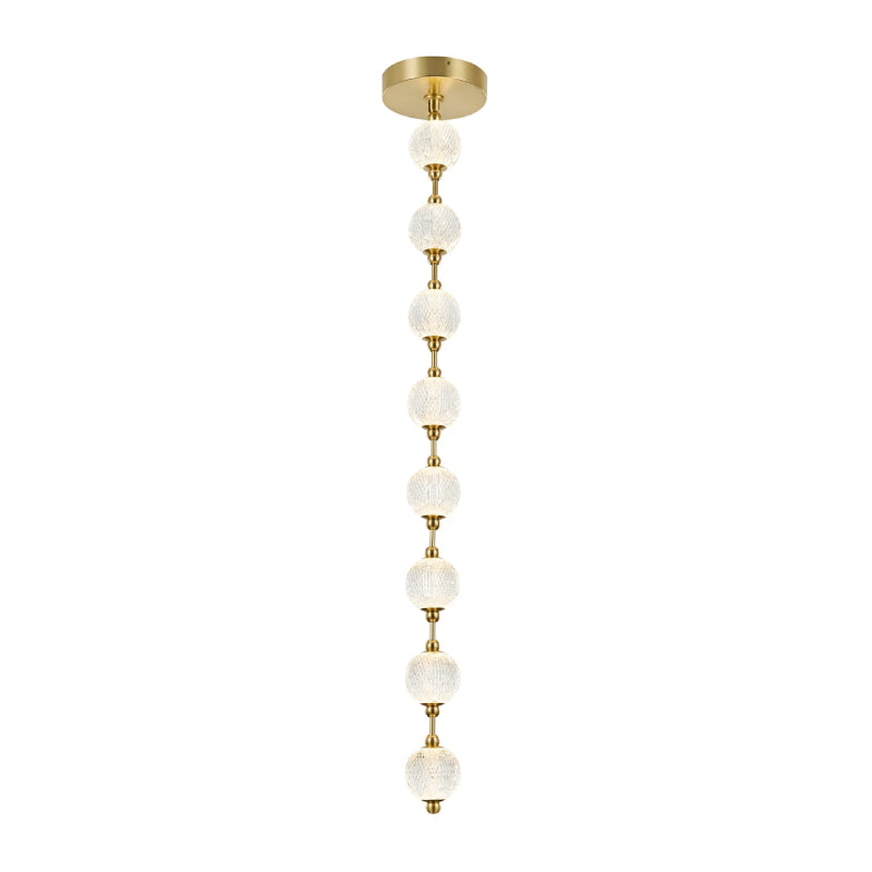 Alora PD321708 Marni 58" LED Pendant - Natural Brass