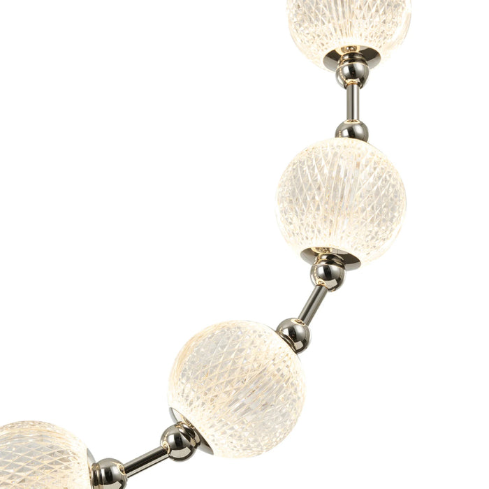 Alora PD321708 Marni 58" LED Pendant  - Polished Nickel