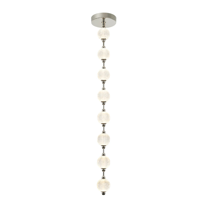 Alora PD321708 Marni 58" LED Pendant  - Polished Nickel
