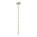 Alora PD321708 Marni 58" LED Pendant  - Polished Nickel