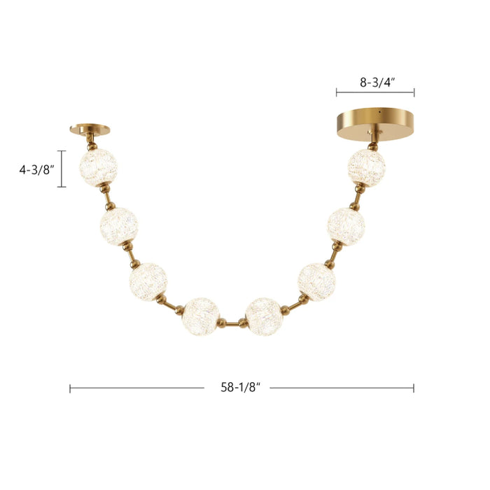 Alora PD321708 Marni 58" LED Pendant