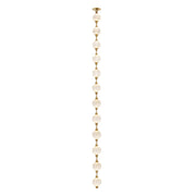 Alora PD321712-RT Marni 87" LED Pendant, Remote Drive - Natural Brass