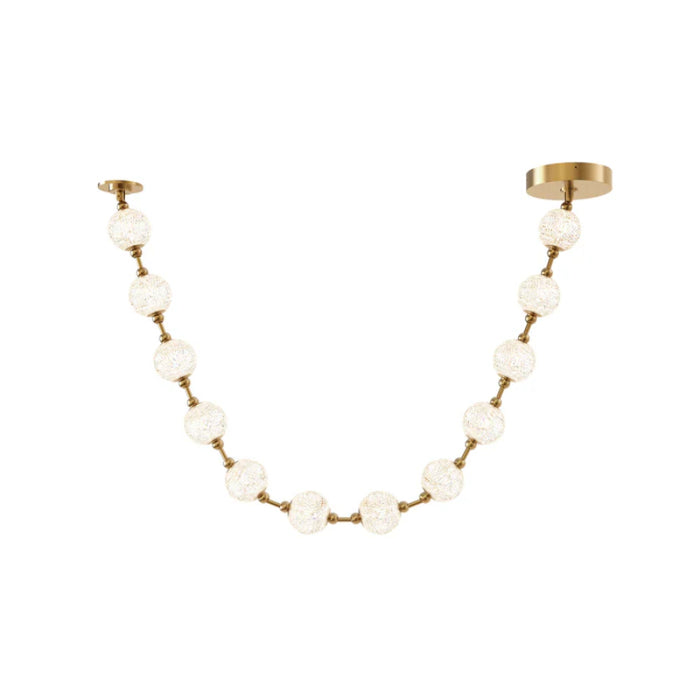Alora PD321712 Marni 87" LED Pendant - Natural Brass