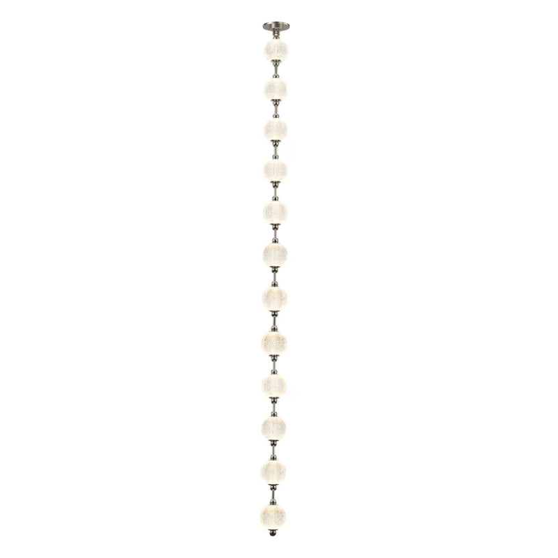 Alora PD321712-RT Marni 87" LED Pendant, Remote Drive - Polished Nickel