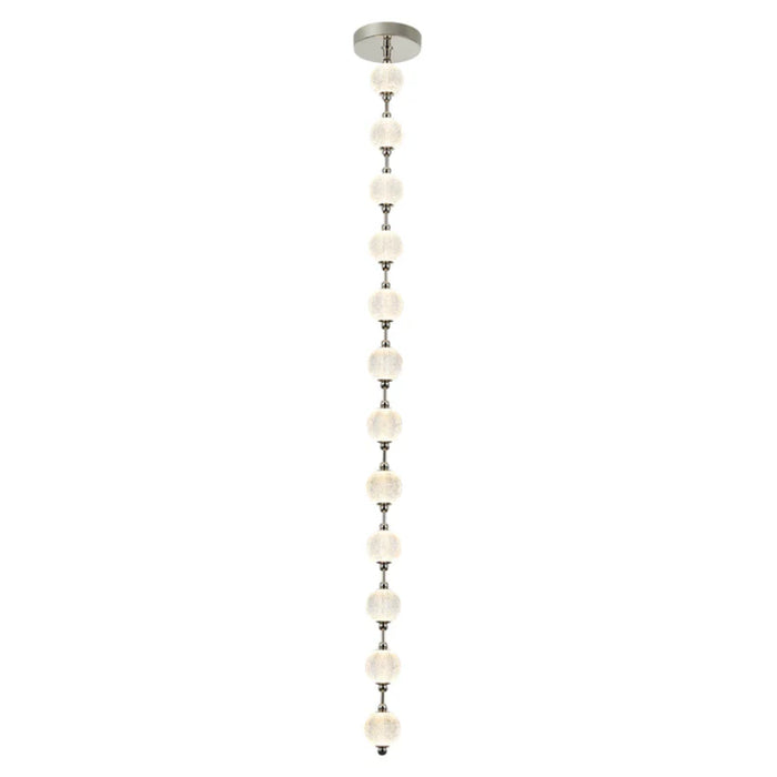 Alora PD321712 Marni 87" LED Pendant - Polished Nickel