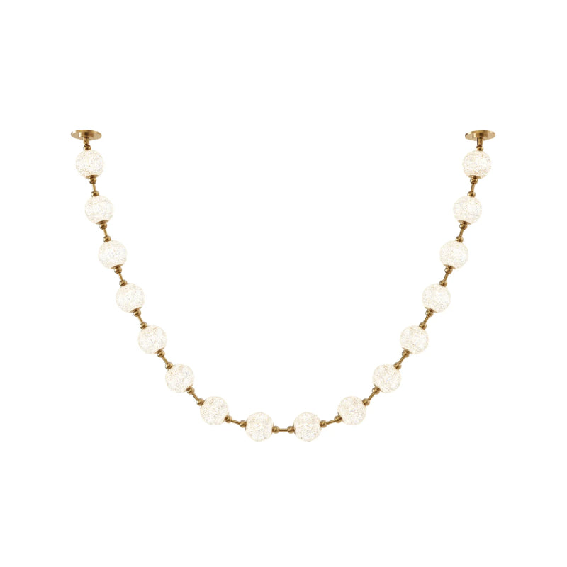 Alora PD321716-RT Marni 115" LED Pendant, Remote Driver - Natural Brass