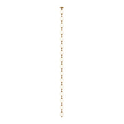 Alora PD321716-RT Marni 115" LED Pendant, Remote Driver - Natural Brass