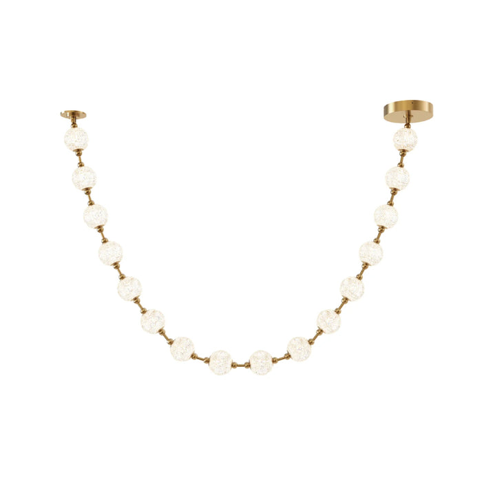 Alora PD321716 Marni 115" LED Pendant - Natural Brass