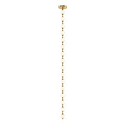 Alora PD321716 Marni 115" LED Pendant - Natural Brass
