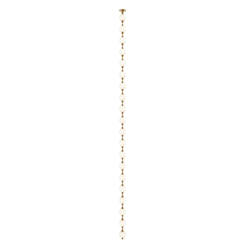 Alora PD321720-RT Marni 143" LED Pendant, Remote Driver - Natural Brass
