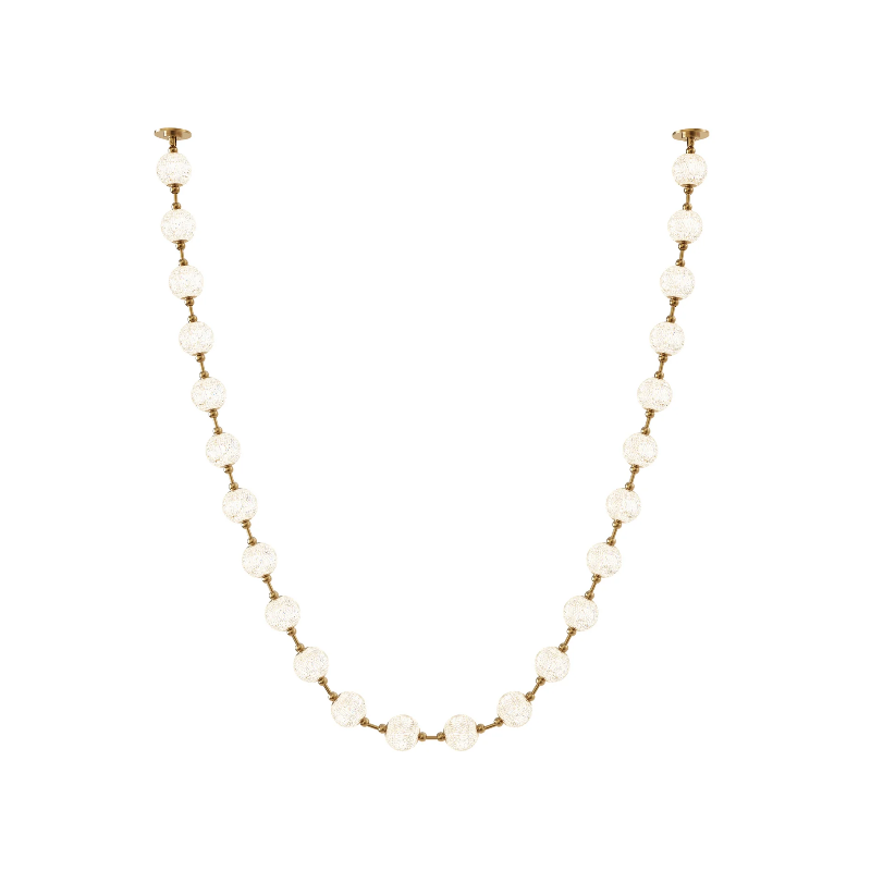 Alora PD321724-RT Marni 172" LED Pendant, Remote Drive - Natural Brass