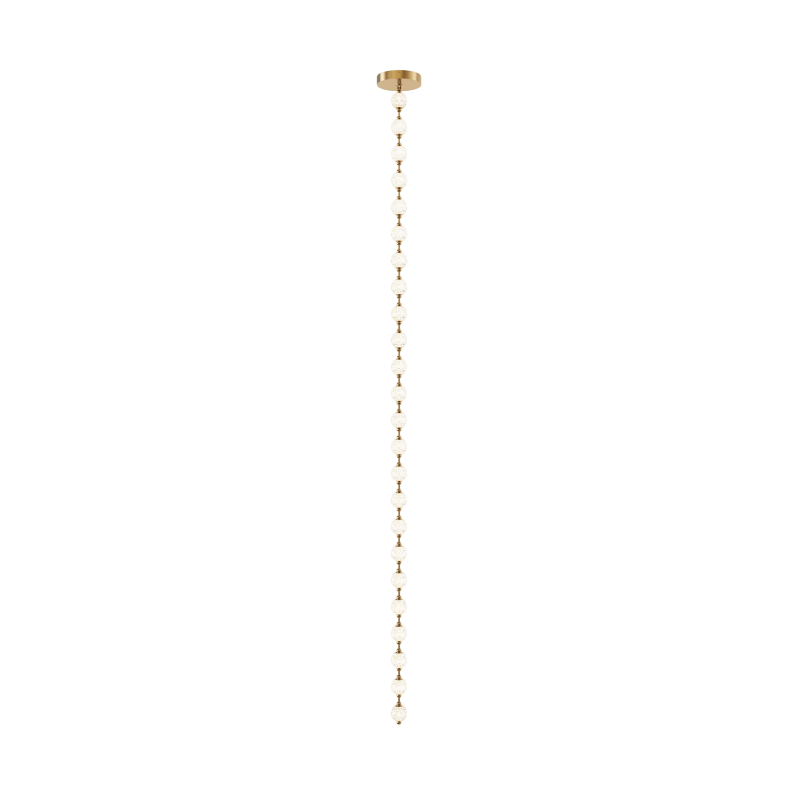 Alora PD321724 Marni 172" LED Pendant - Natural Brass