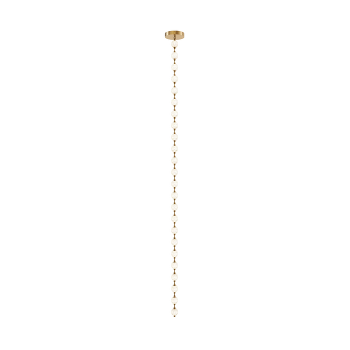 Alora PD321724 Marni 172" LED Pendant - Natural Brass