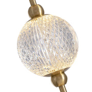 Alora WV321005-UNV-010 Marni 38" Tall LED Wall Sconce - Natural Brass