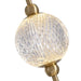 Alora WV321005-UNV-010 Marni 38" Tall LED Wall Sconce - Natural Brass