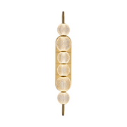 Alora WV321628 Marni 1-lt 29" Tall LED Vanity Light - Natural Brass