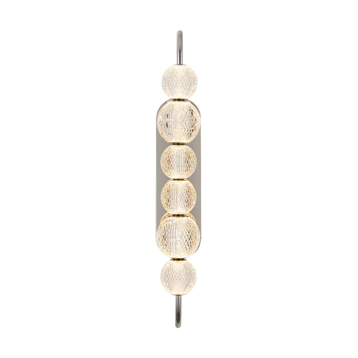 Alora WV321628 Marni 1-lt 29" Tall LED Vanity Light - Polished Nickel