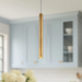 Kuzco PD90420 Mason 1-lt 2" LED Pendant - Vintage Brass