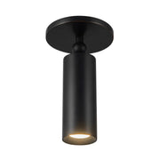 Kuzco SF90477 Mason 1-lt 8" Tall LED Semi-Flush Mount - Urban Bronze