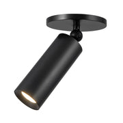 Kuzco SF90477 Mason 1-lt 8" Tall LED Semi-Flush Mount - Urban Bronze