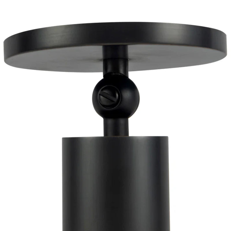Kuzco SF90477 Mason 1-lt 8" Tall LED Semi-Flush Mount - Urban Bronze