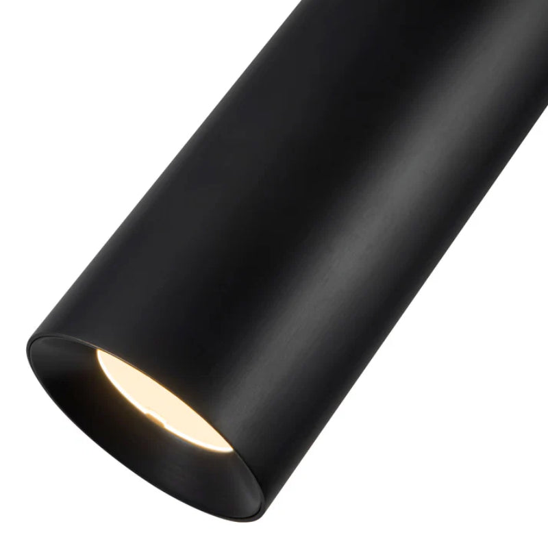 Kuzco SF90477 Mason 1-lt 8" Tall LED Semi-Flush Mount - Urban Bronze