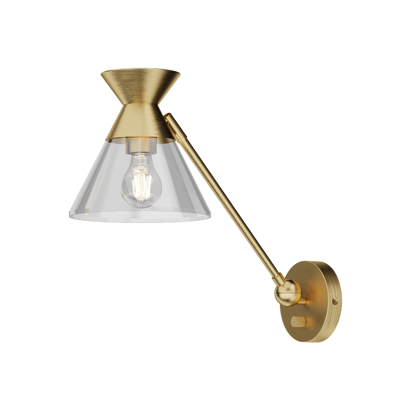 Alora Mood WV521008 Mauer 1-lt 13" Wall Sconce
