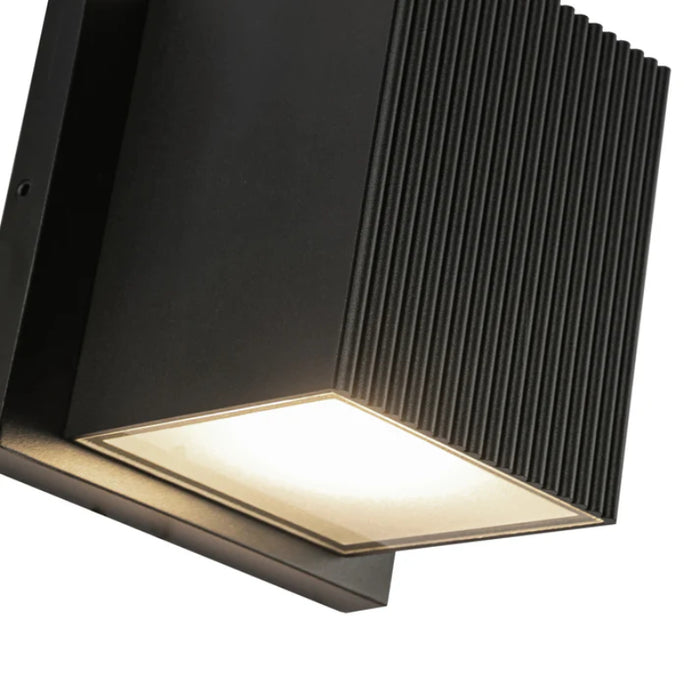 Kuzco EW4401 Mavis 4" Tall LED Outdoor Wall Sconce - Black