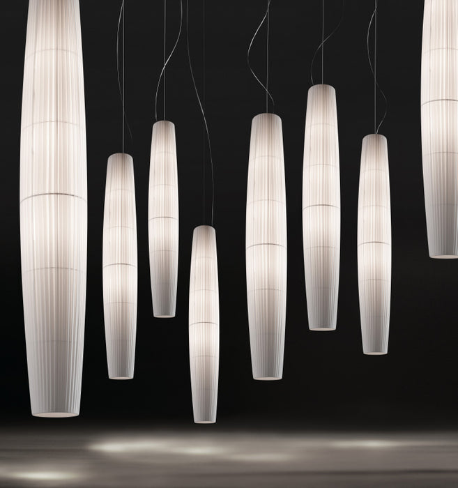 Bover Maxi S/01 1-lt 11" LED Outdoor Pendant, Bottom Installation, 0-10V