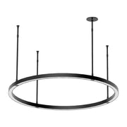 Visual Comfort MDCH538 Stagger 30" LED Chandelier - Nightshade Black