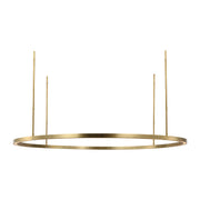 Visual Comfort MDCH540 Stagger Ring 48" LED Chandelier - Hand Rubbed Antique Brass