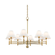 Hudson Valley MDS106 Classic No.1 8-lt 40" Chandelier