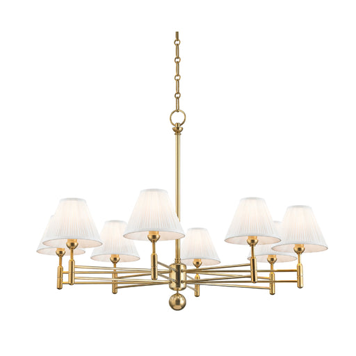 Hudson Valley MDS106 Classic No.1 8-lt 40" Chandelier