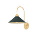 Hudson Valley MDS1400 Clivedon 1-lt 16" Tall Wall Sconce - Soft Studio Green
