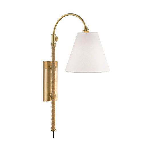 Hudson Valley MDS501 Curves No.1 1-lt 30" Tall Wall Sconce