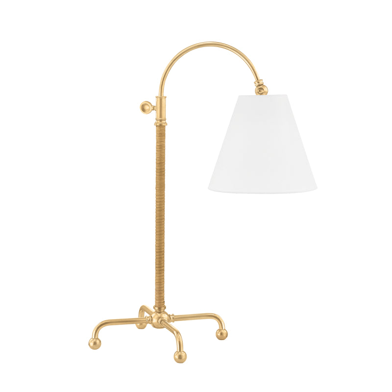 Hudson Valley MDSL502 Curves No.1 1-lt 31" Tall Table Lamp