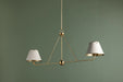 Hudson Valley MDS2001 Burghley 2-lt 54" Linear Chandelier