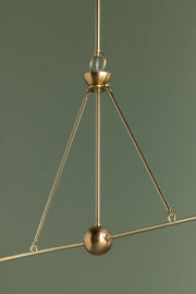Hudson Valley MDS2001 Burghley 2-lt 54" Linear Chandelier