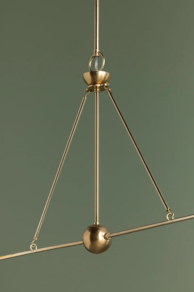 Hudson Valley MDS2001 Burghley 2-lt 54" Linear Chandelier