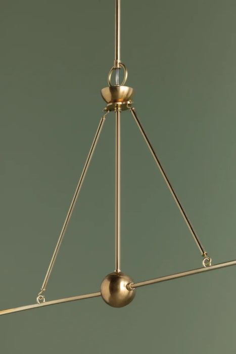 Hudson Valley MDS2001 Burghley 2-lt 54" Linear Chandelier