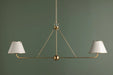 Hudson Valley MDS2001 Burghley 2-lt 54" Linear Chandelier
