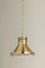 Hudson Valley MDS2404 Highclere 1-lt 13" Pendant