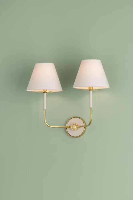 Hudson Valley MDS2201 Wedgewood 2-lt 19" Wall Sconce