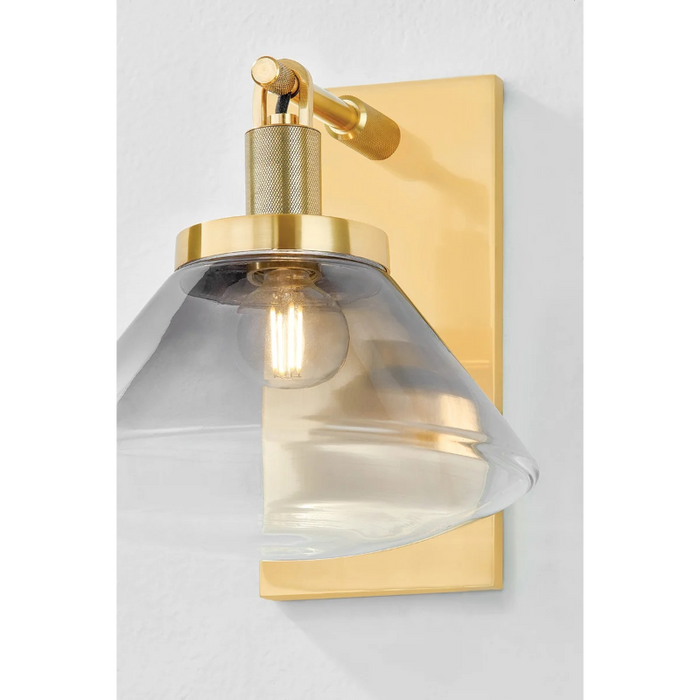 Hudson Valley 1931 Mendon 1-lt 9" Tall Wall Sconce