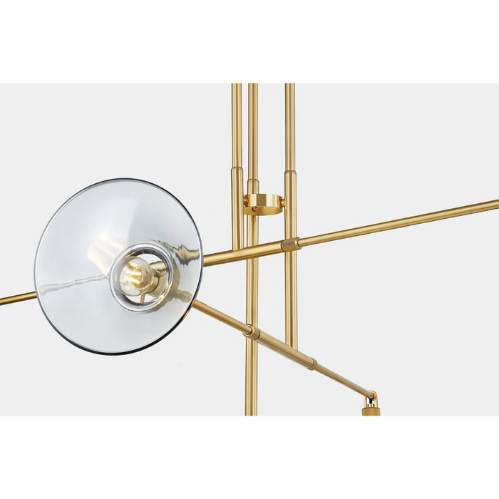 Hudson Valley 1936 Mendon 6-lt 58" Chandelier