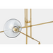 Hudson Valley 1936 Mendon 6-lt 58" Chandelier