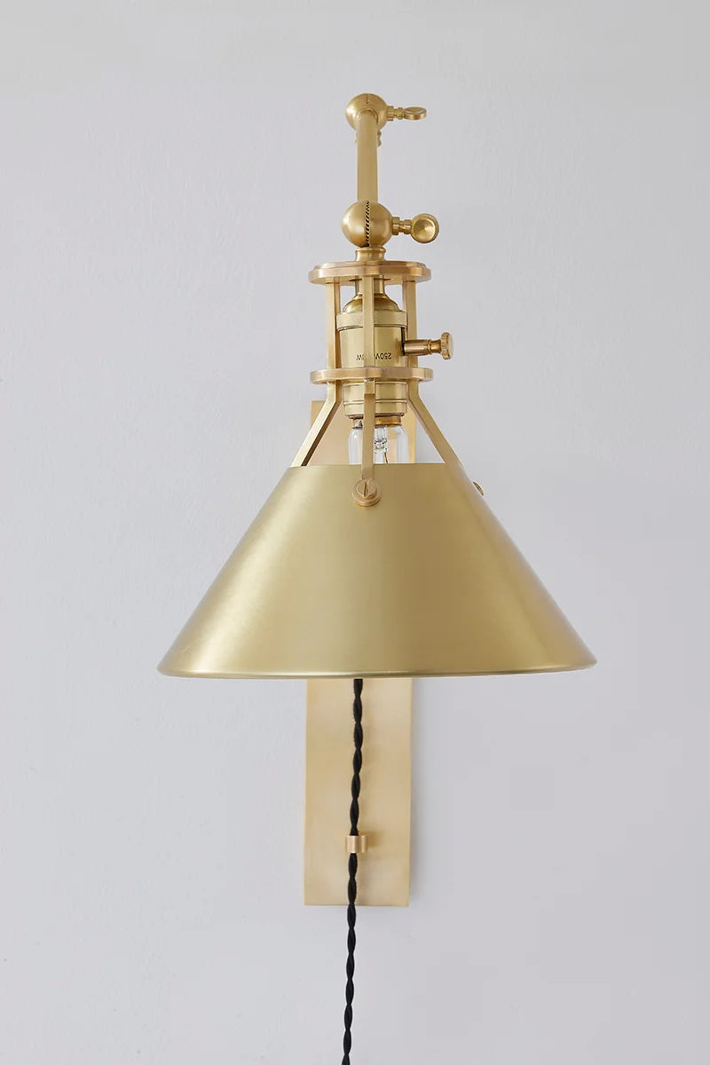 Hudson Valley MDS953 Metal 1-lt 45" Tall Wall Sconce