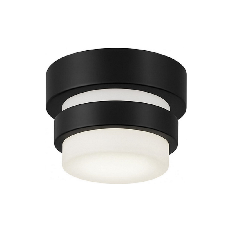 AFX MIAF05LAJUD Miami 1-lt 5" LED Flush Mount - Black