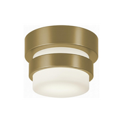 AFX MIAF05LAJUD Miami 1-lt 5" LED Flush Mount - Light Antique Brass